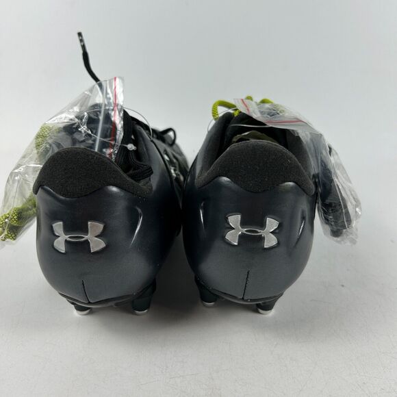 Under Armour Hydrastrike II SG Soccer Cleats Women US 8.5 Black with Extra Laces - Picture 9 of 14